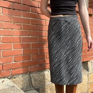 Black and White Skirt